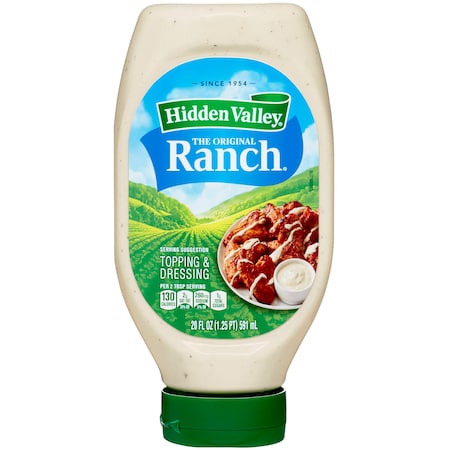 Hidden Valley Hidden Valley Easy Squeeze Ranch 20 oz. Bottle, PK6 00021